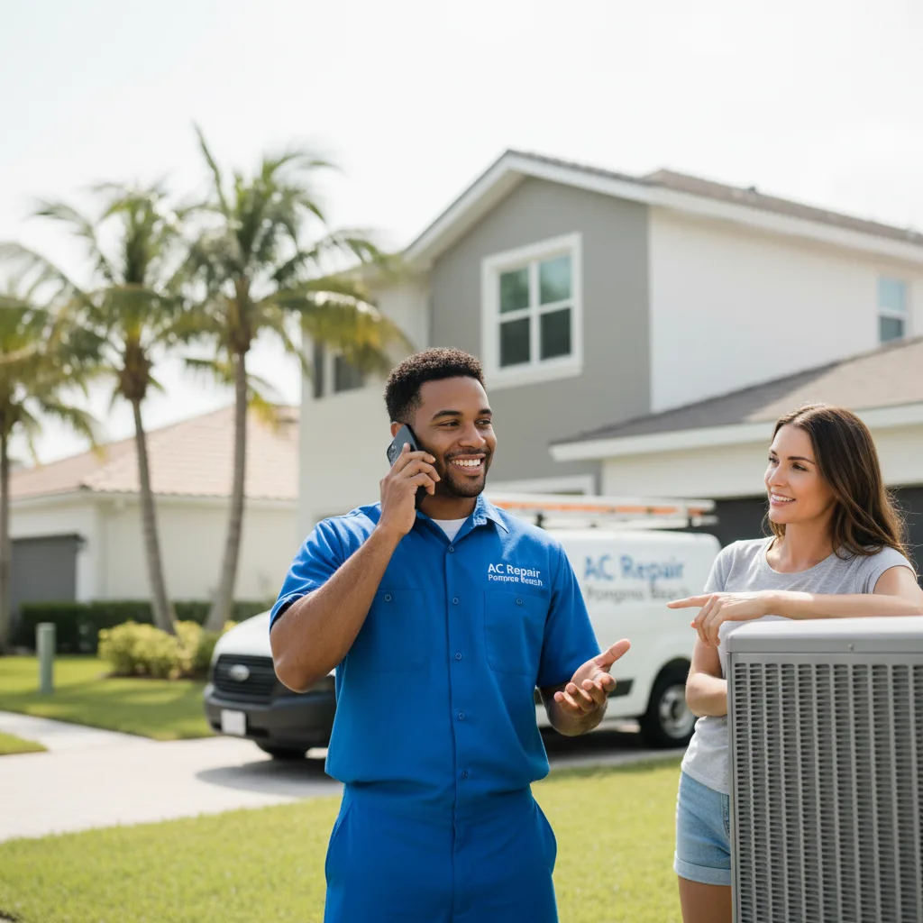 AC Repair Pompano Beach customer support in Yeagertown